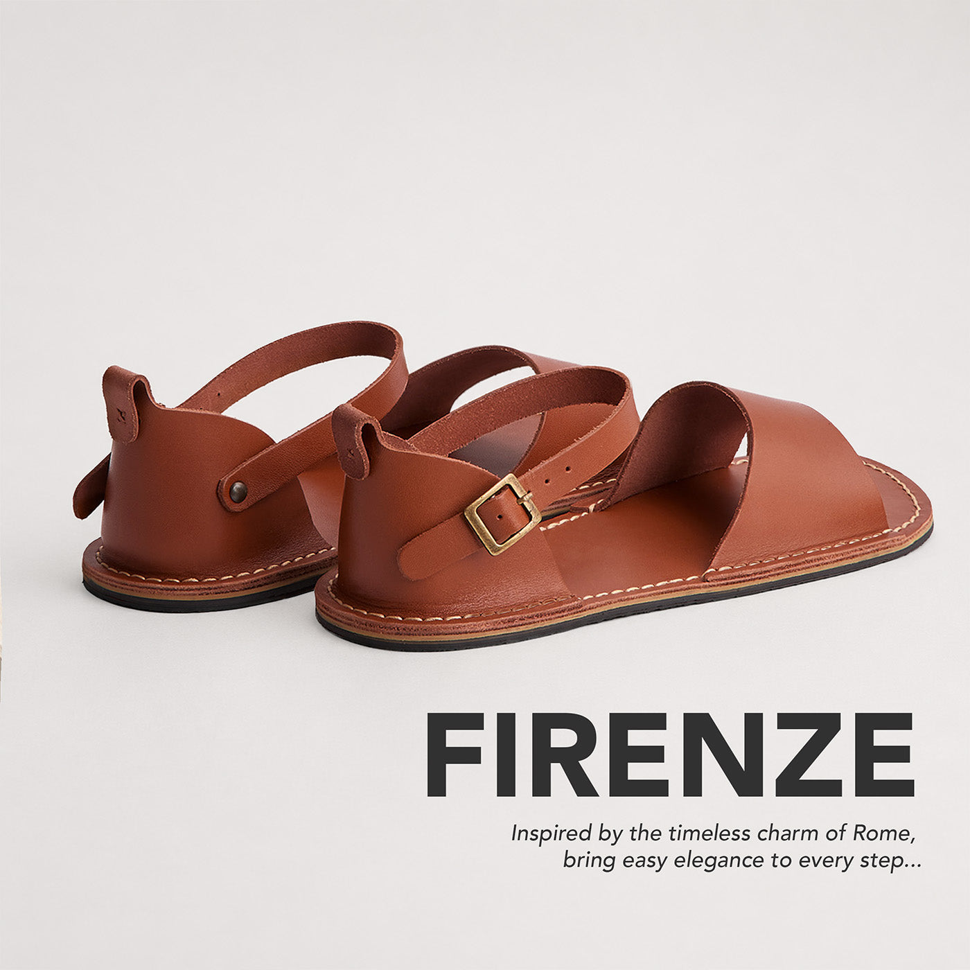 Miele | Leather Sandals with buckle