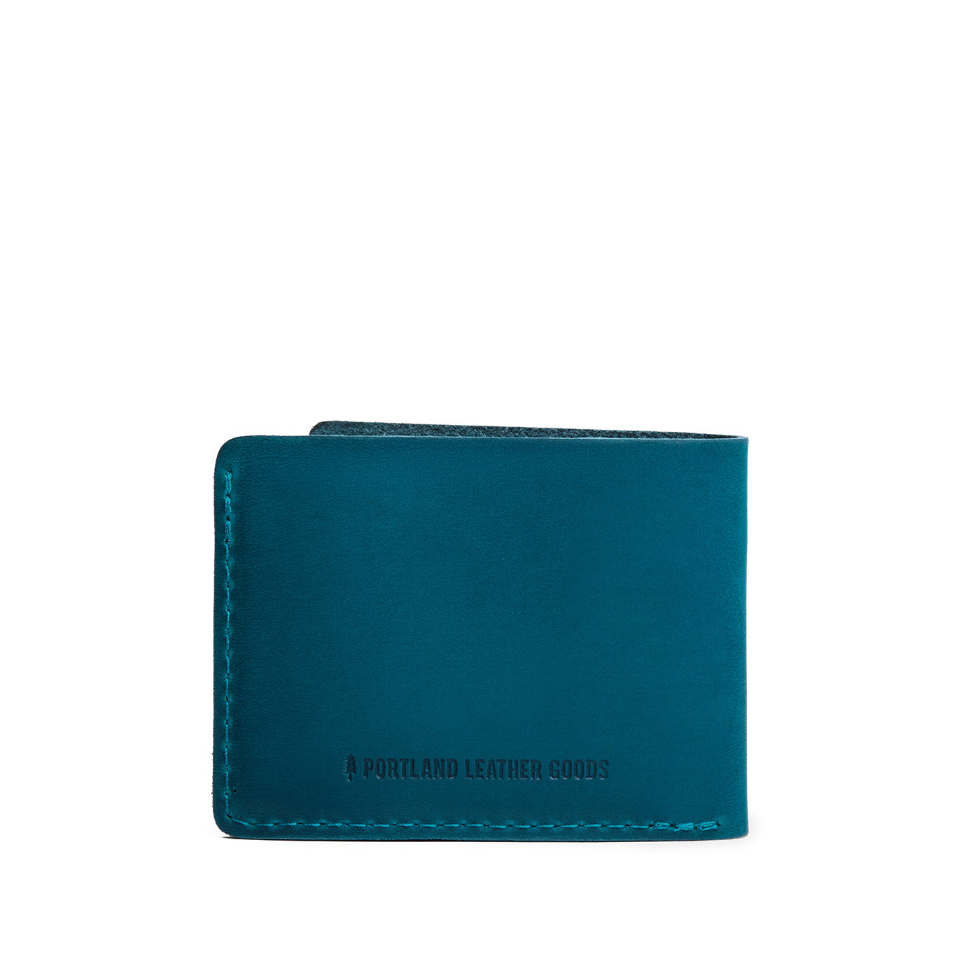 Westward Blue | Leather bifold wallet with card slots