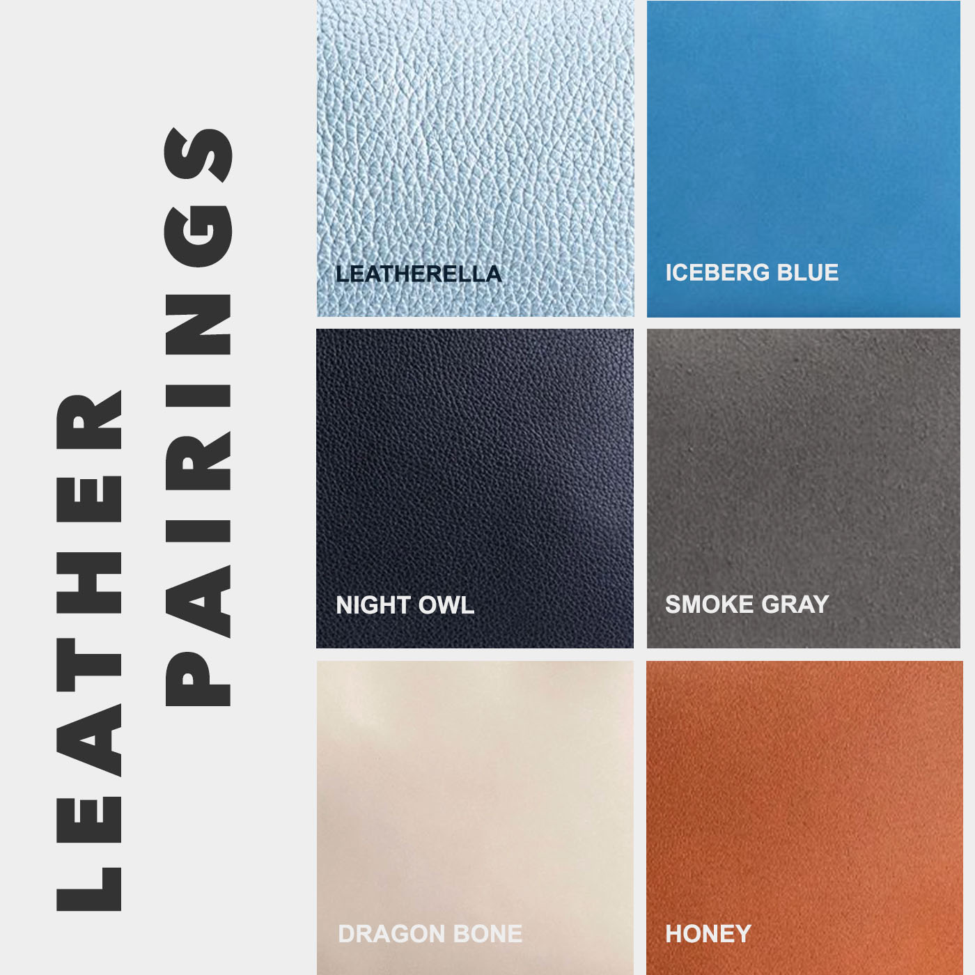 Iceberg | Leather pairing information