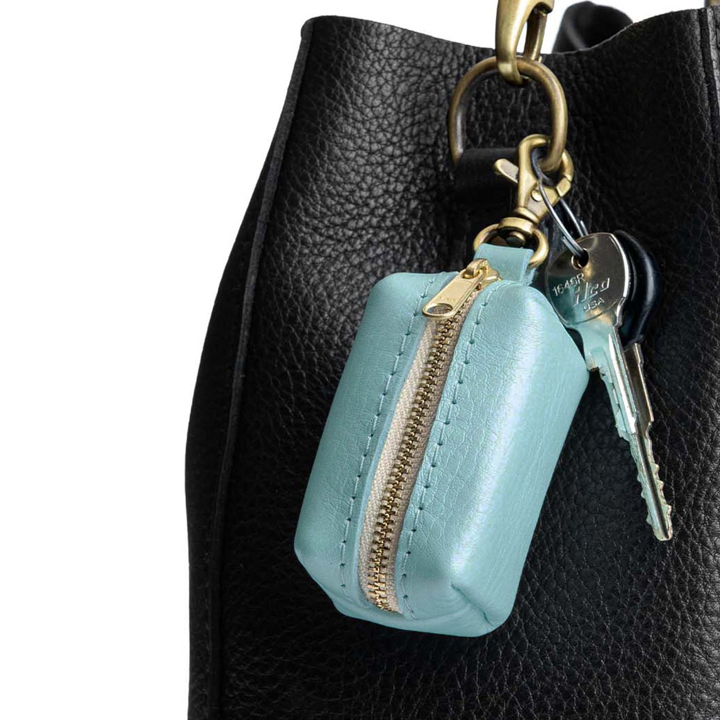 All Color: Cabo | Leather small keychain pouch