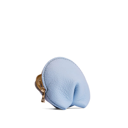 Skyway | Leather fortune cookie shaped pouch
