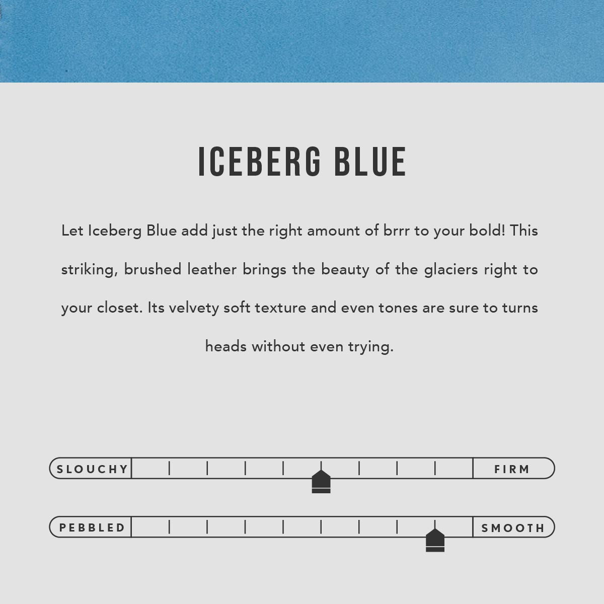 Iceberg Blue | infographic