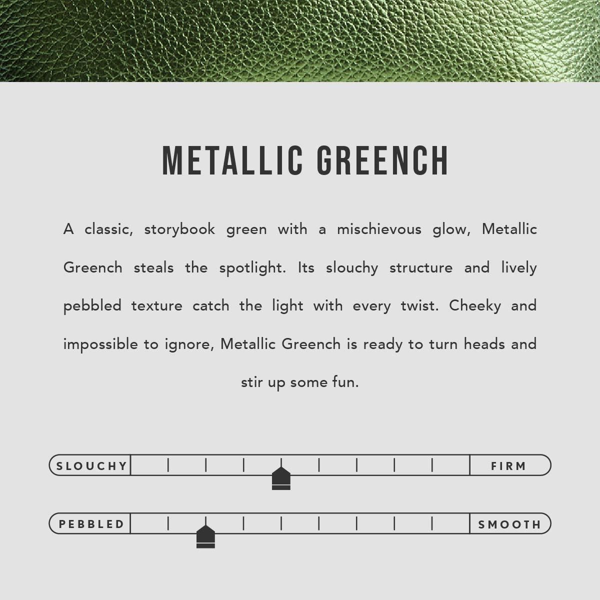 Metallic Greench | infographic