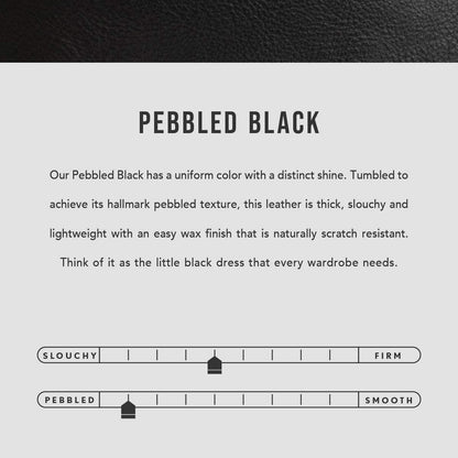 All Color: Pebbled-black | infographic