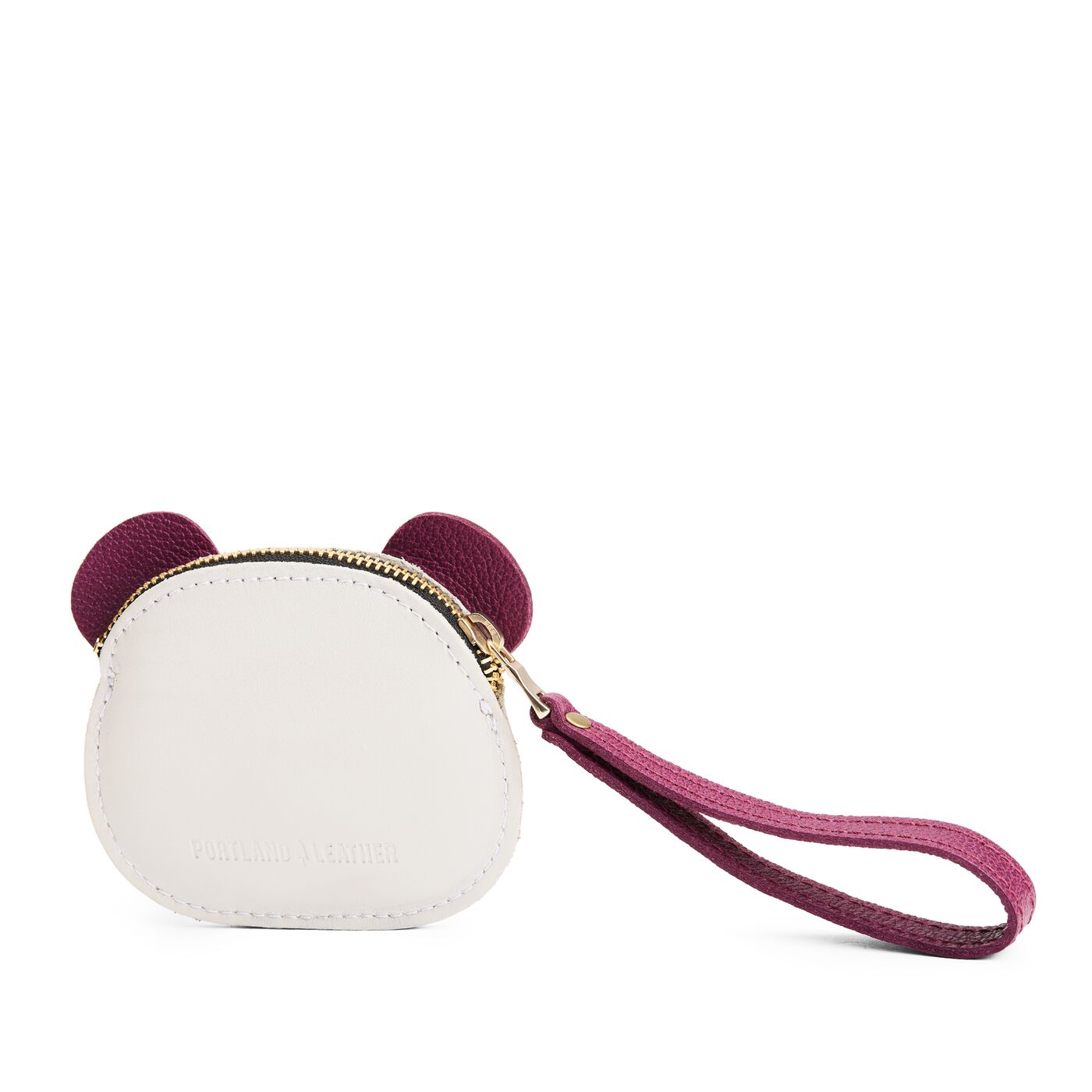 Potion | Panda-shaped pouch with zipper opening and wristlet