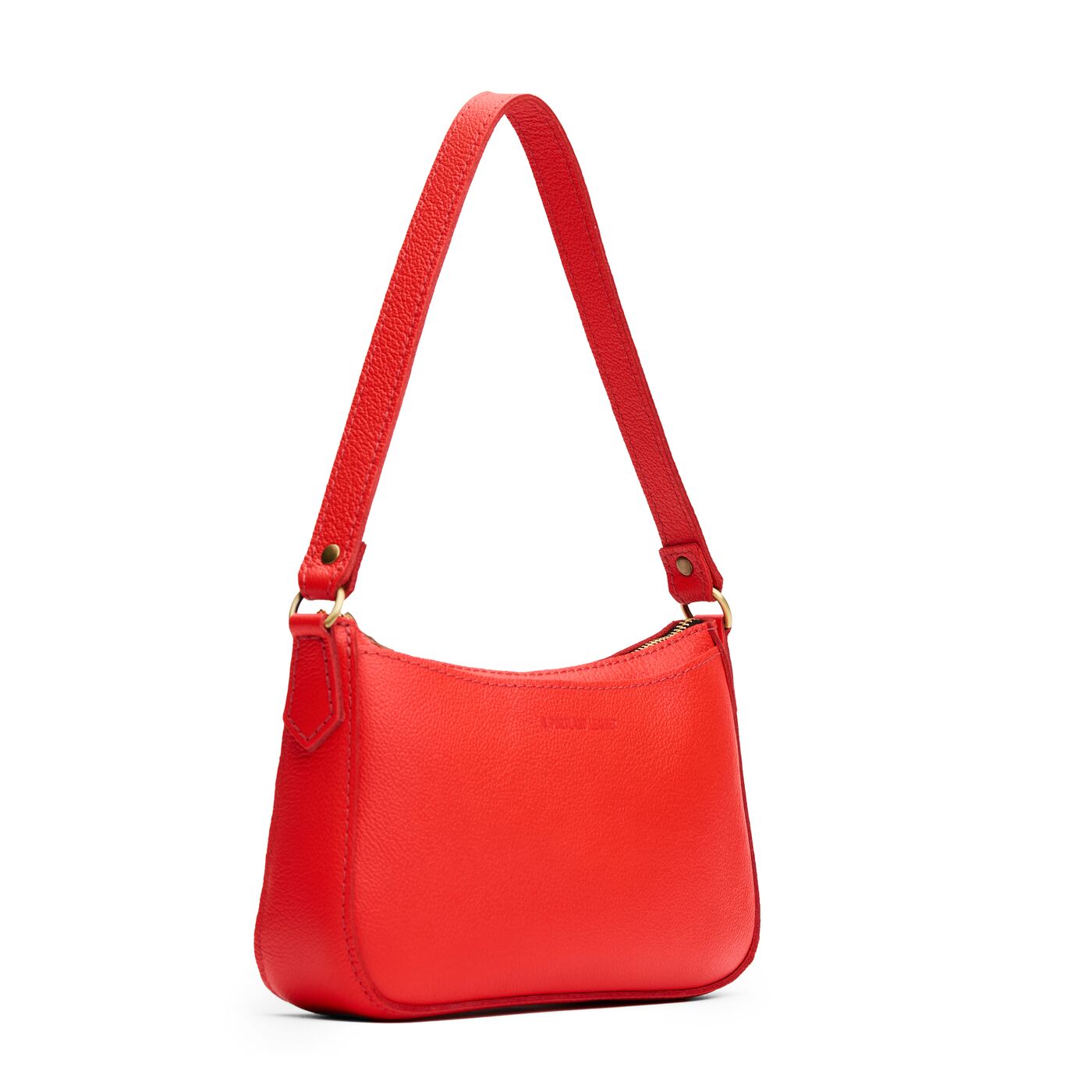 Candy*Small | Large bean shaped shoulder bag with a zipper closure