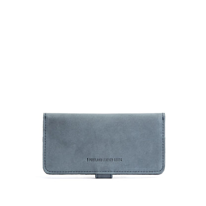 Storm | Back of closed leather wallet