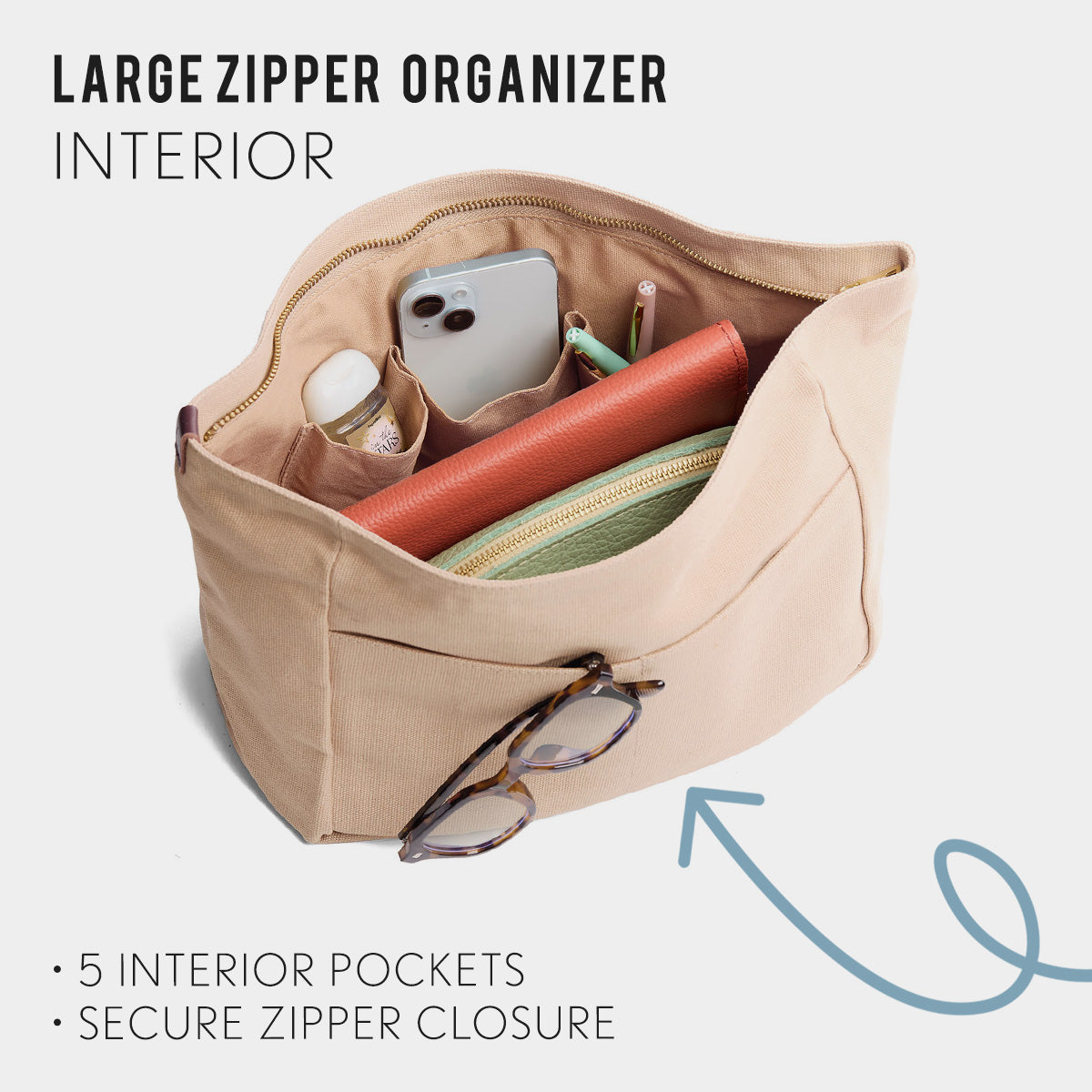 ANY*Zipper*Large | infographic
