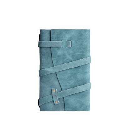 Aqua*Large | Wrap Journal closed