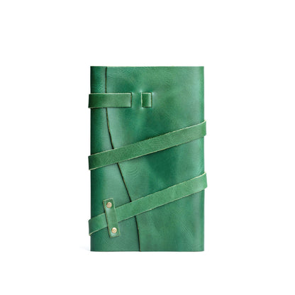 Cowboy Mint*Large | Wrap Journal closed