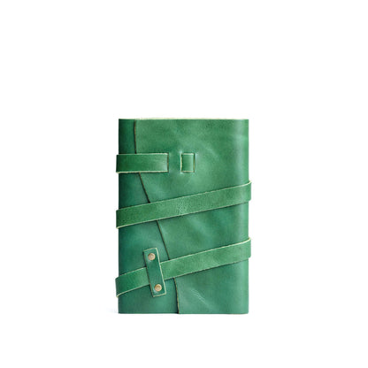 Cowboy Mint*Medium | Wrap Journal closed