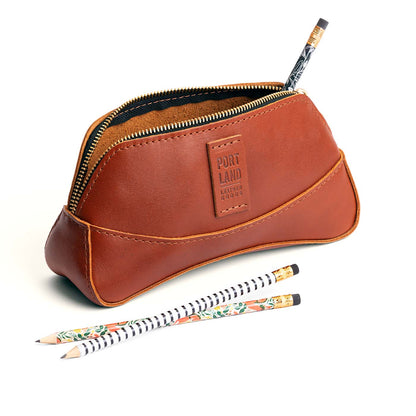 Chestnut | handmade accessory makeup bag pouch