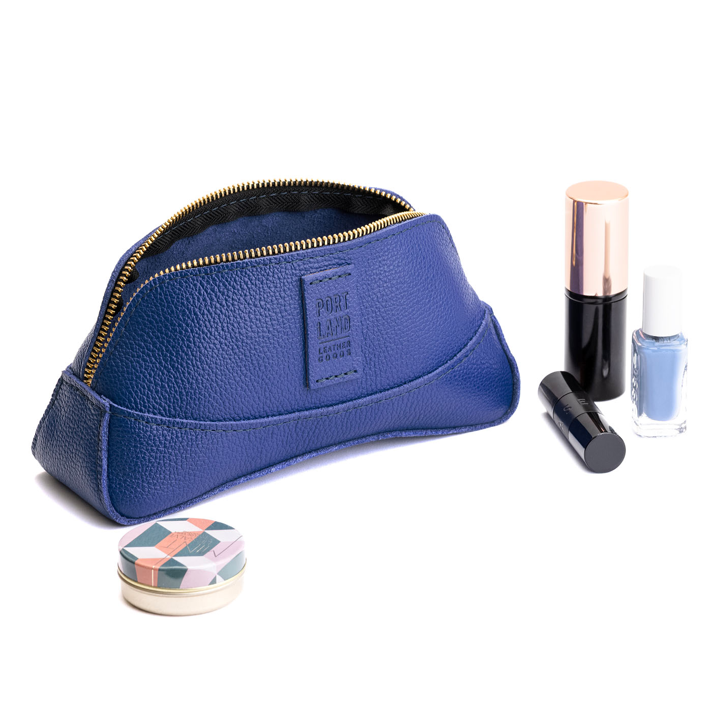 Molino Blue | handmade accessory makeup bag pouch