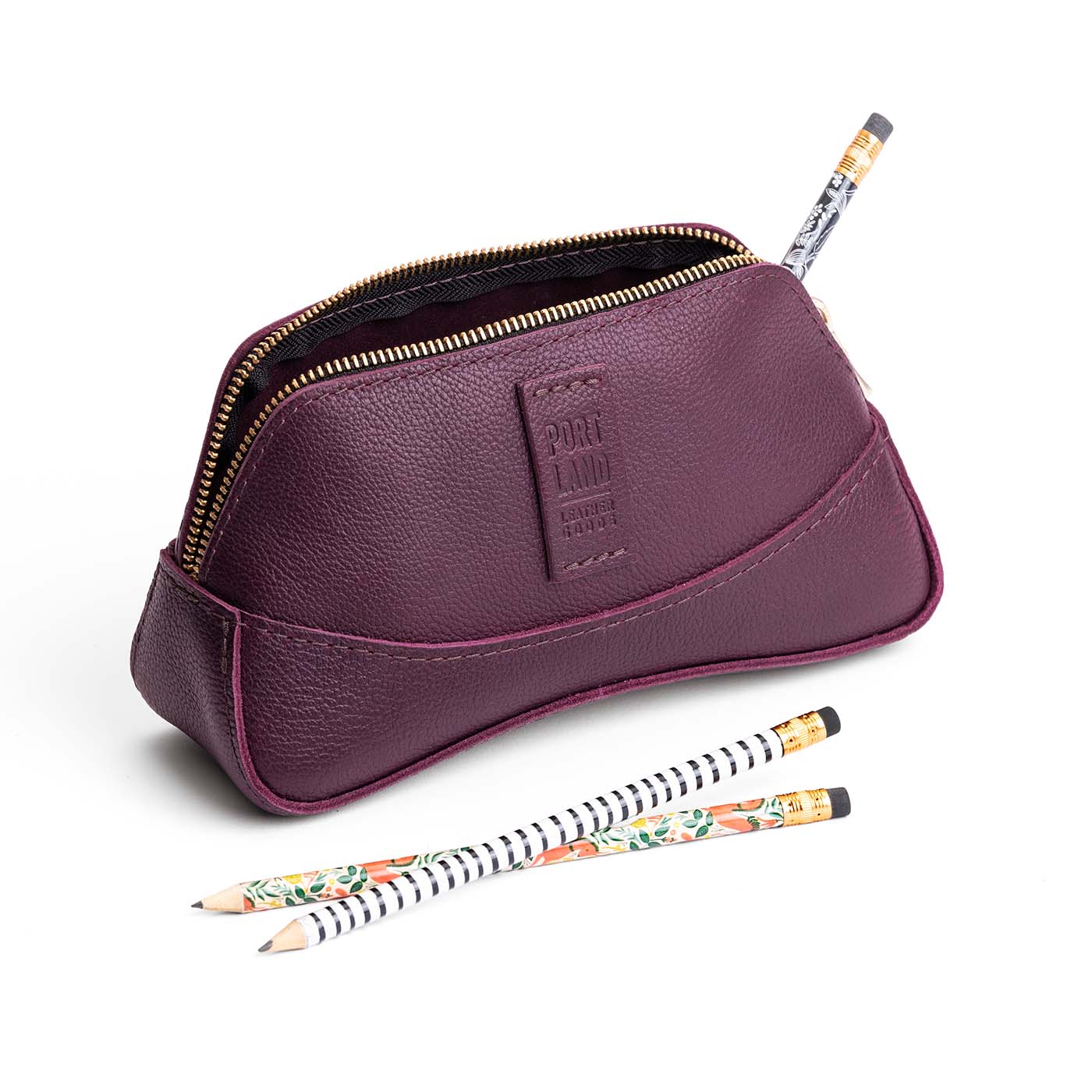 Plum | handmade accessory makeup bag pouch