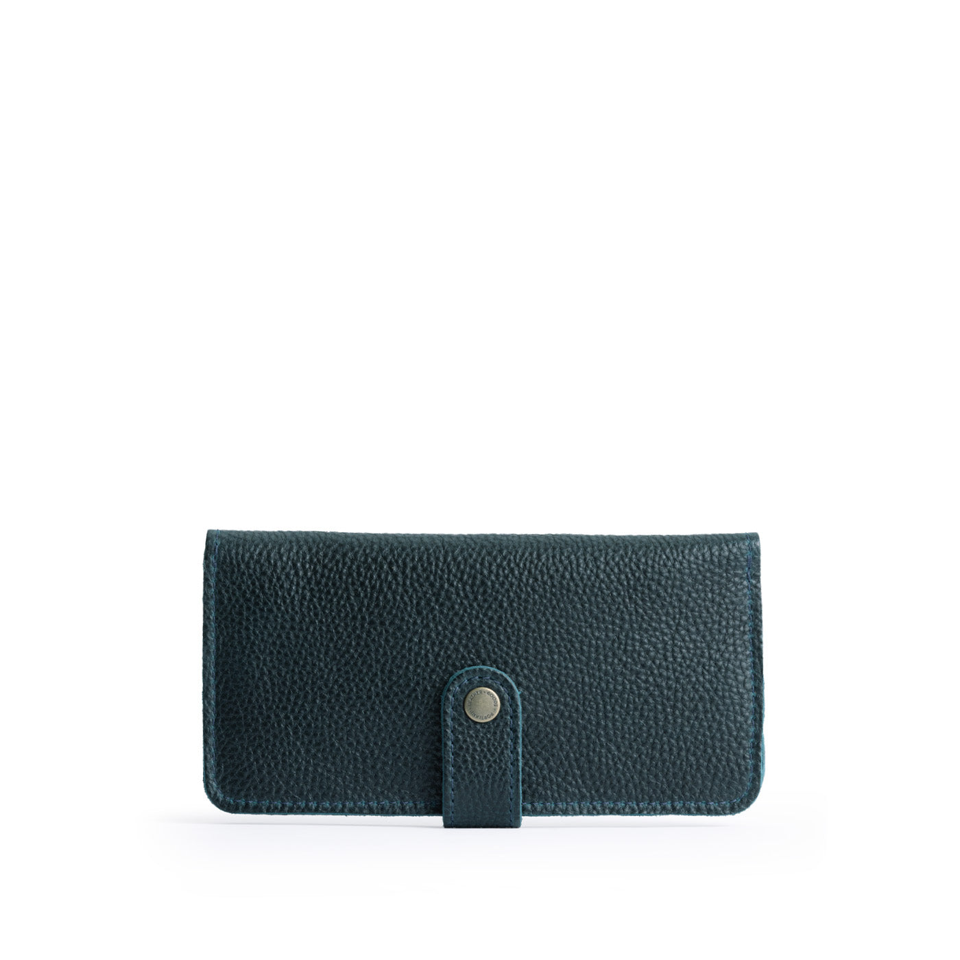Boreal | Leather wallet with snap closed