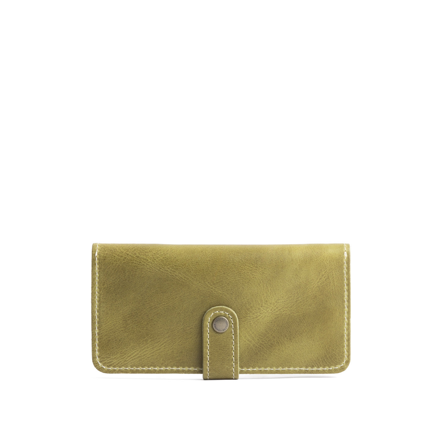 Anjou | Leather wallet with snap closed