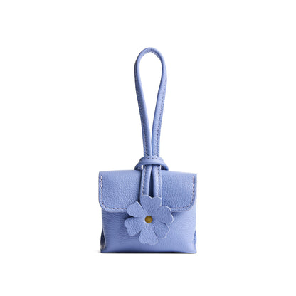 Aster | Wristlet pouch with loop strap and a flower design
