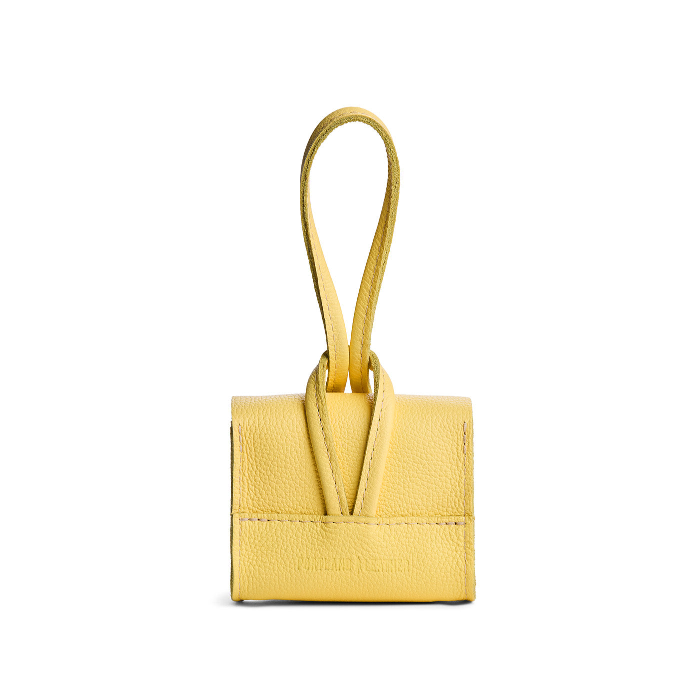 Butter Bliss | Wristlet pouch with loop strap and a flower design