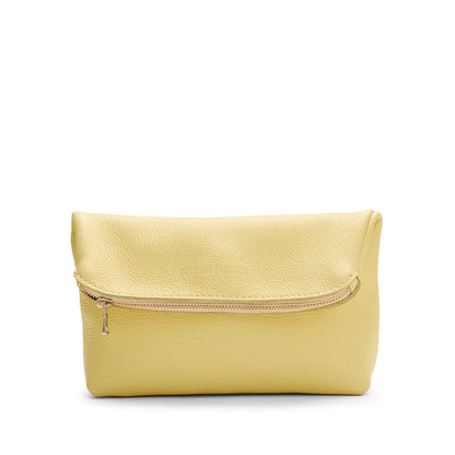 Butter Bliss | Closed folded zipper pouch