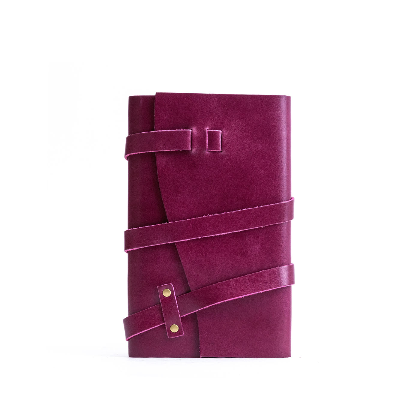 Boysenberry*Large | Wrap Journal closed