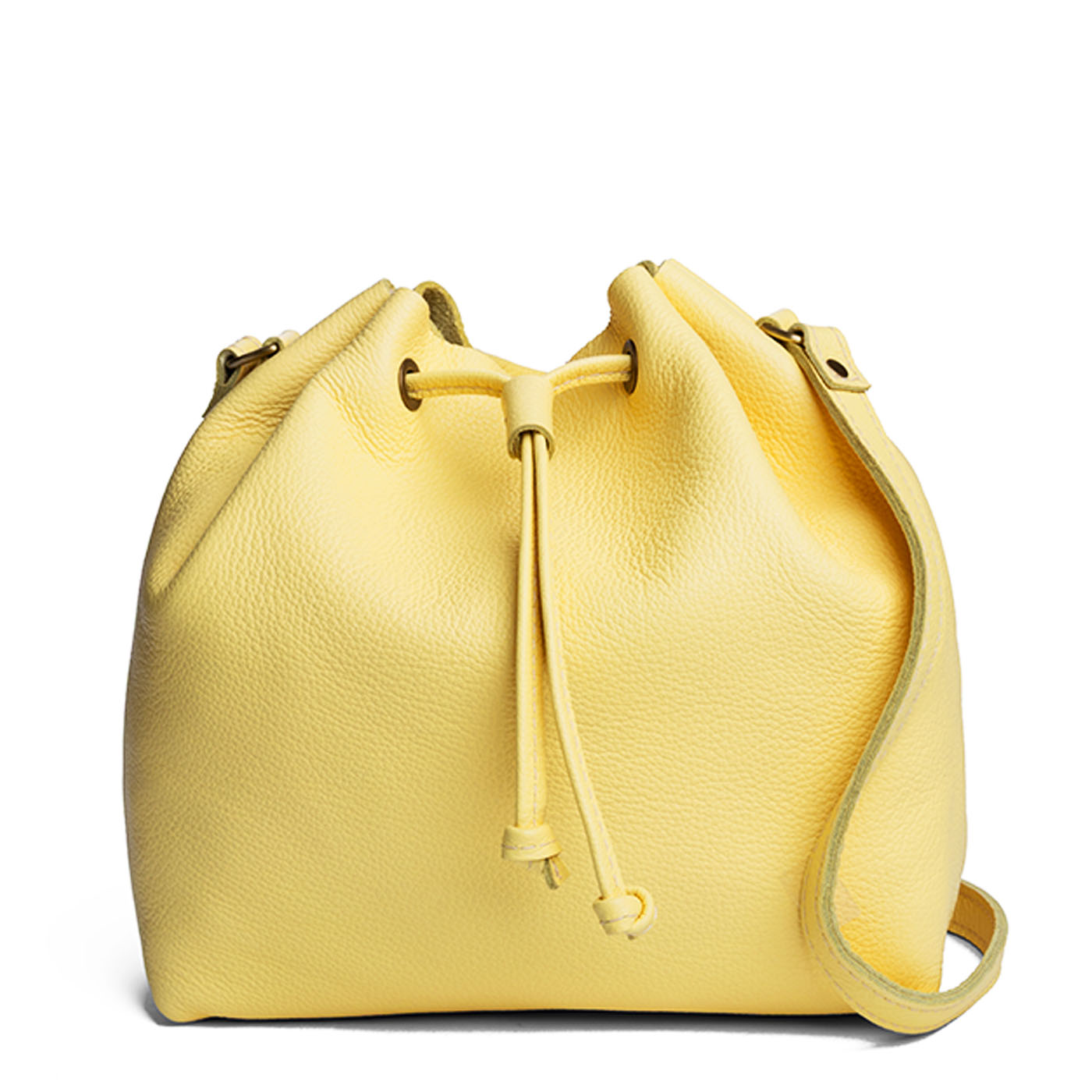 Butter Bliss*Large | Slouchy crossbody bag with leather drawstring closure
