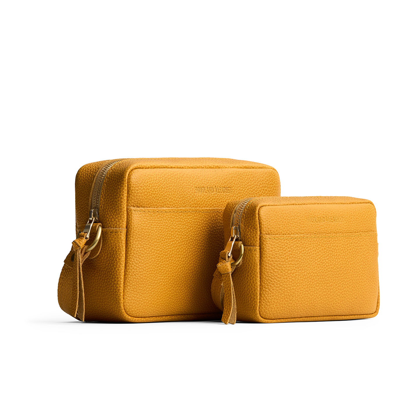 Sunshine | Size comparison rectangular crossbody with adjustable strap