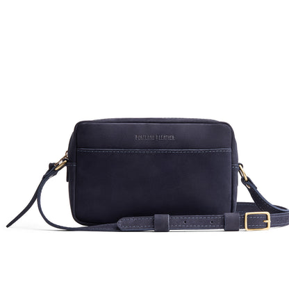 Velvet Blue*Large | Rectangular crossbody with adjustable strap