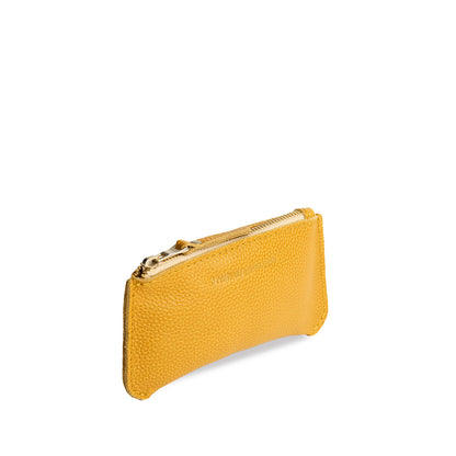 Sunshine*Small | Small pouch with a top zipper and unique curved bottom