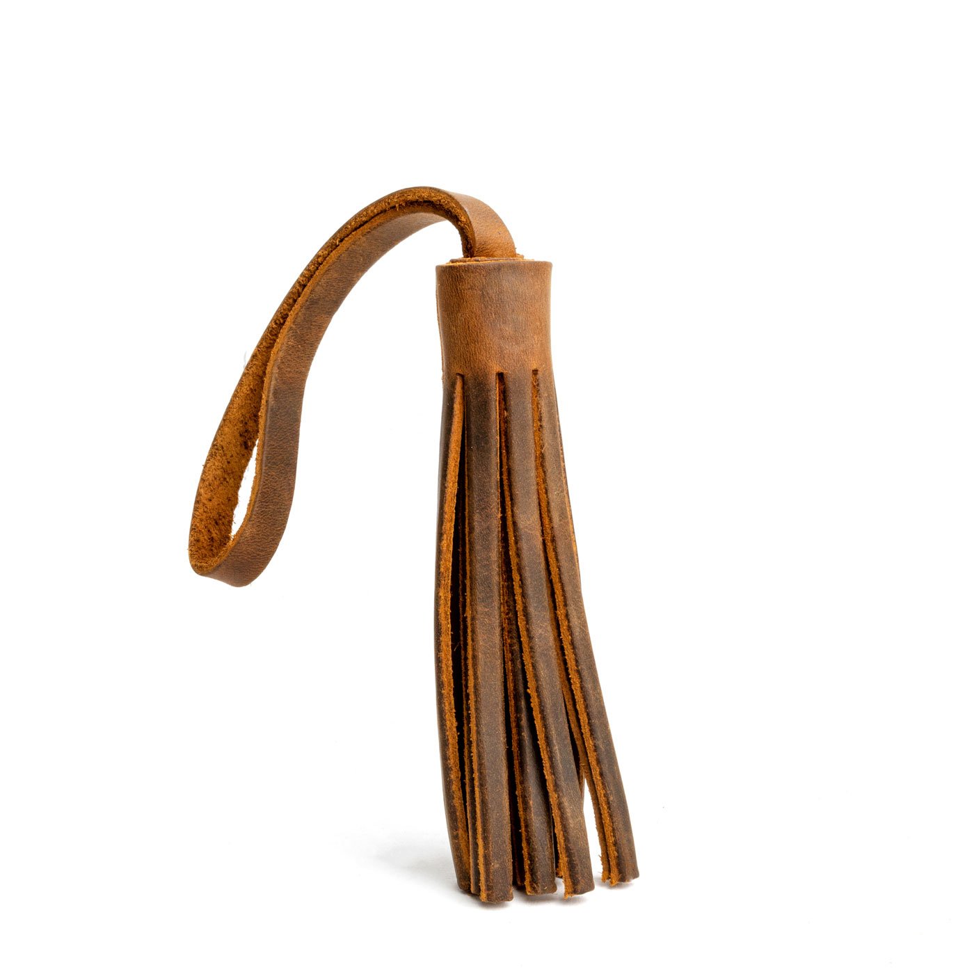 Canyon*Large | Fringed leather tassel with leather loop