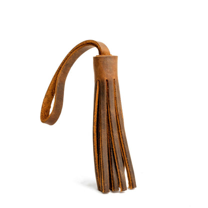 Canyon*Large | Fringed leather tassel with leather loop