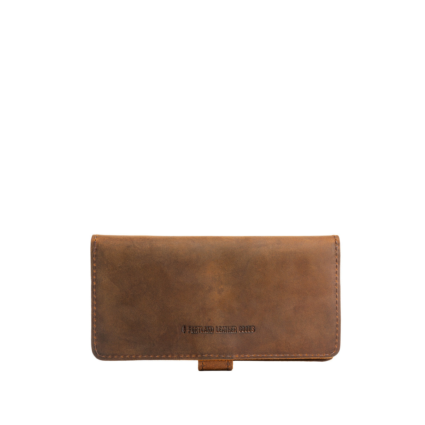 Canyon | Back of leather wallet closed