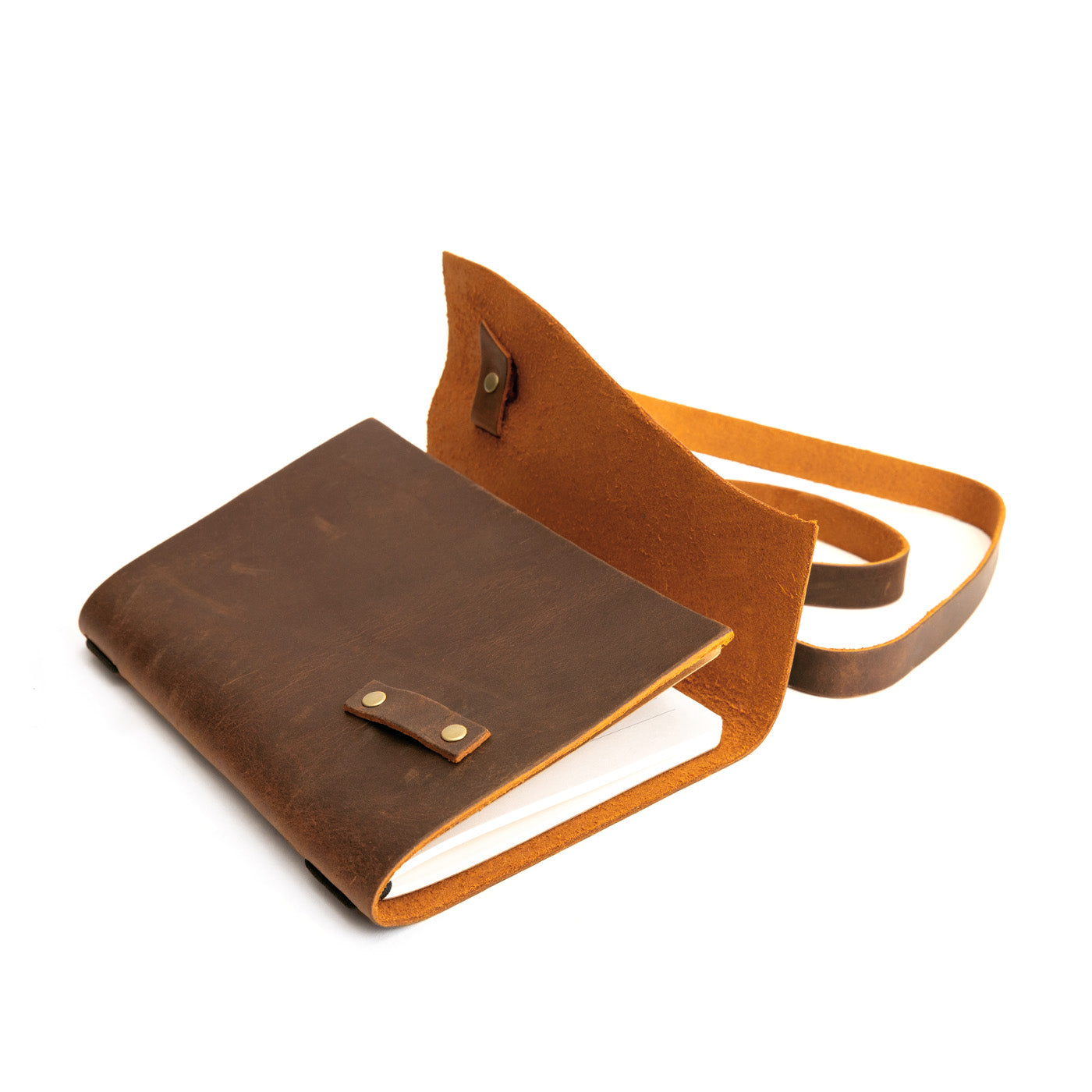 Canyon*Medium | Wrap Journal open
