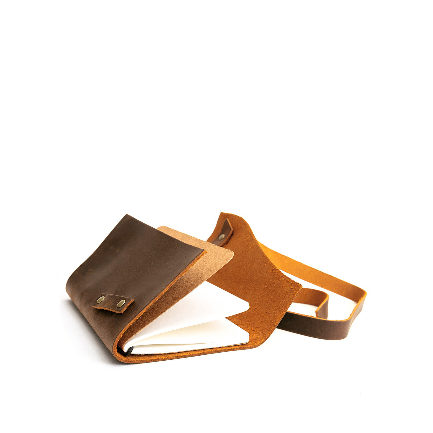 Canyon*Small | Wrap Journal open