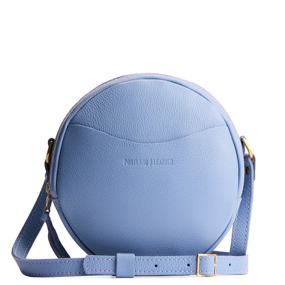 Aster*Large | Circle shaped crossbody bag with top zipper