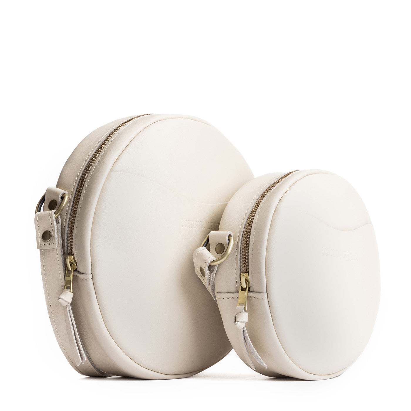 Bone | Circle shaped crossbody bag with top zipper