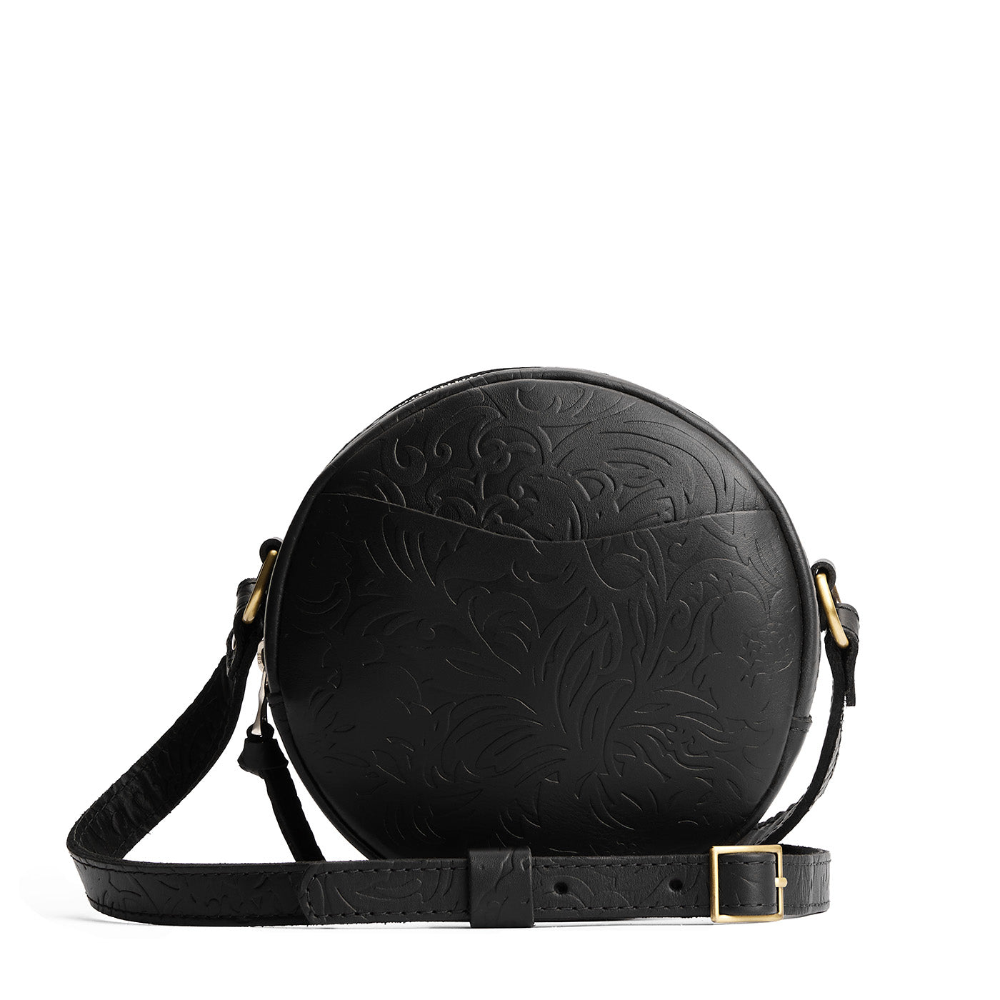 Dahlia*Small | Circle shaped crossbody bag with top zipper