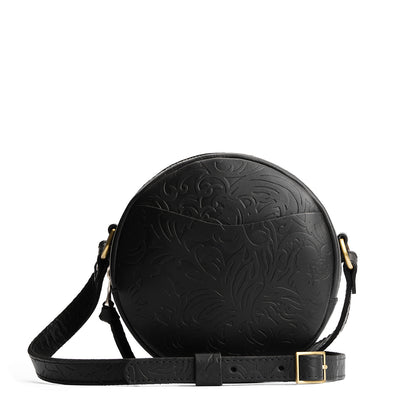 Dahlia*Small | Circle shaped crossbody bag with top zipper
