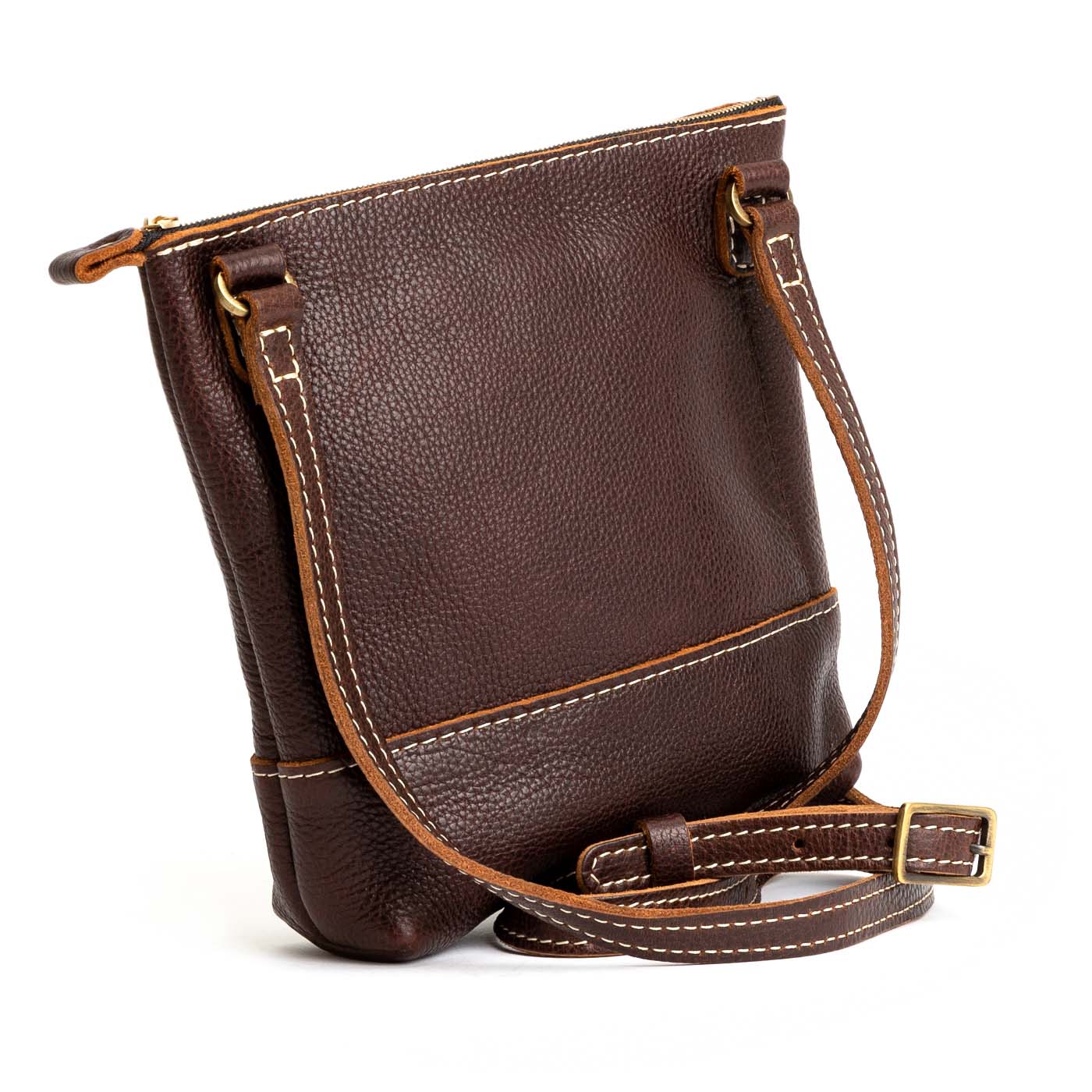 Coldbrew | Small rectangular crossbody purse with top zipper and interior pocket