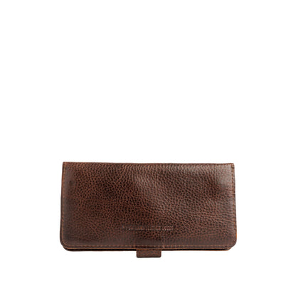 Coldbrew | Back of closed leather wallet