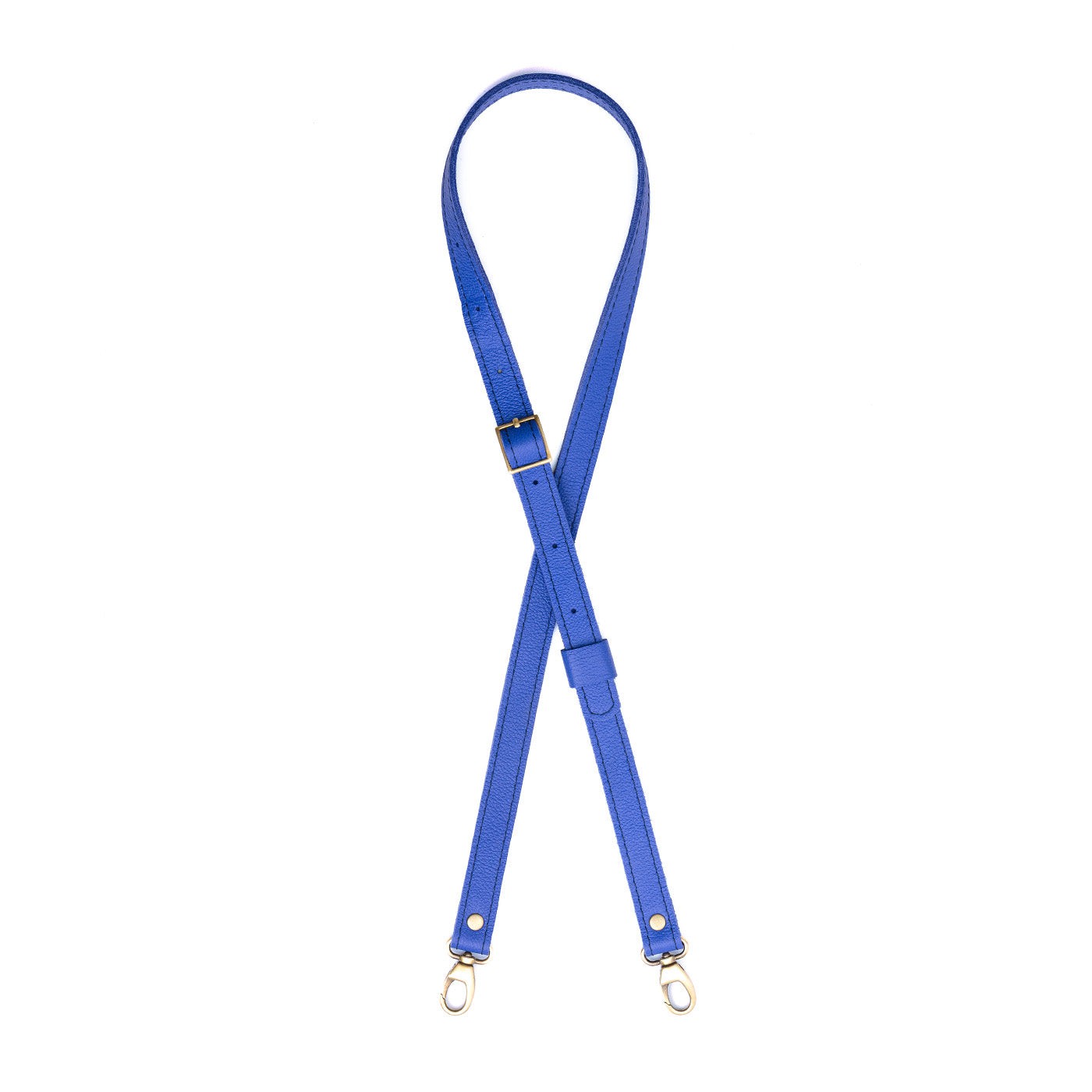 Astro Blue | leather crossbody strap