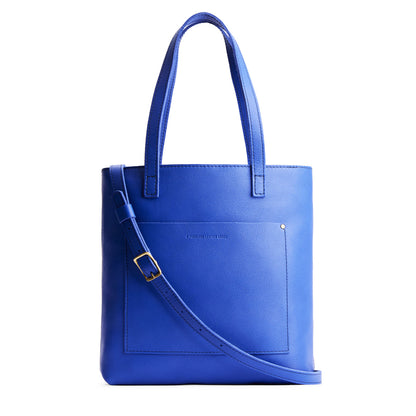Astro Blue*Zipper | Medium Tote with dual shoulder straps and crossbody strap