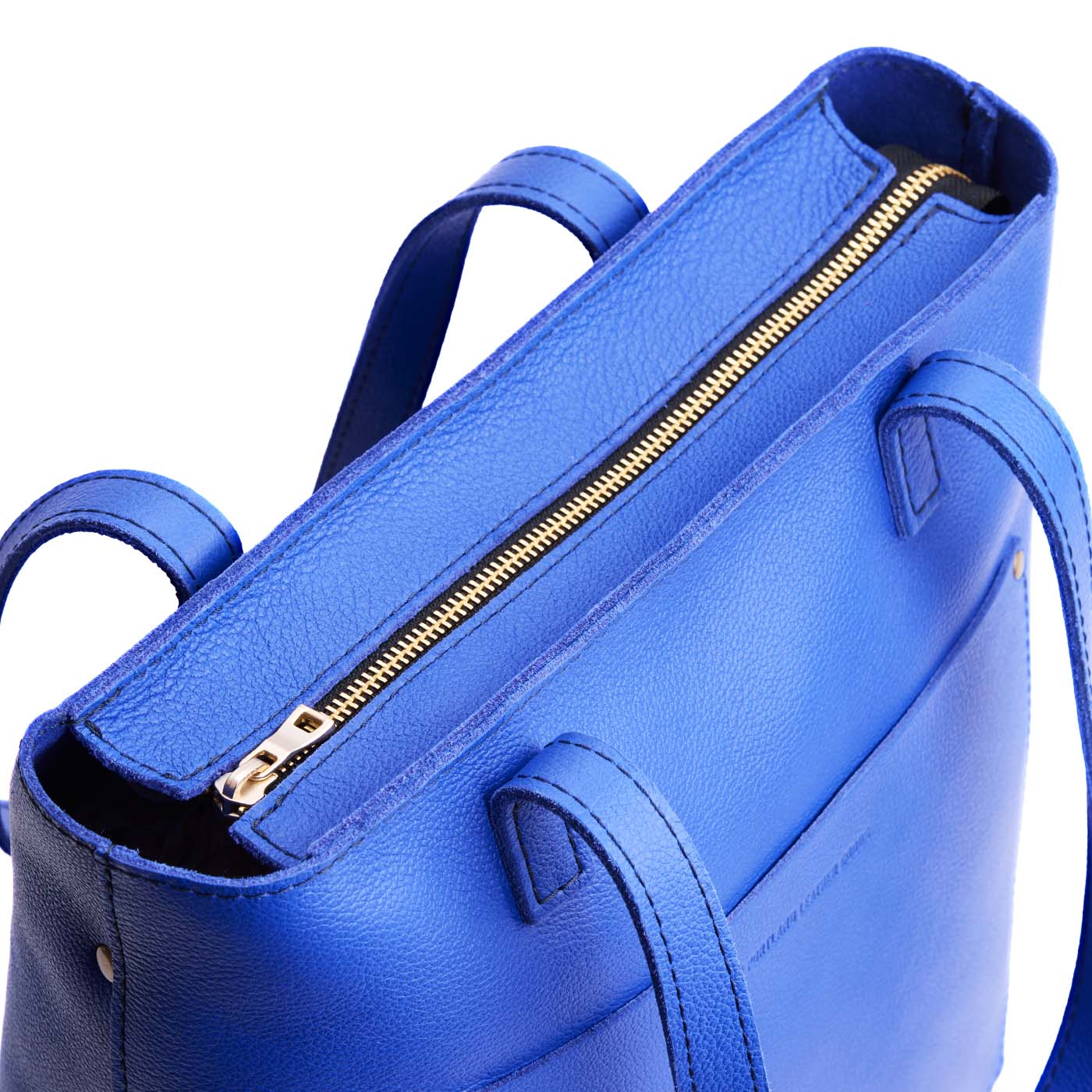 Astro Blue*Zipper | Medium Tote with dual shoulder straps and crossbody strap