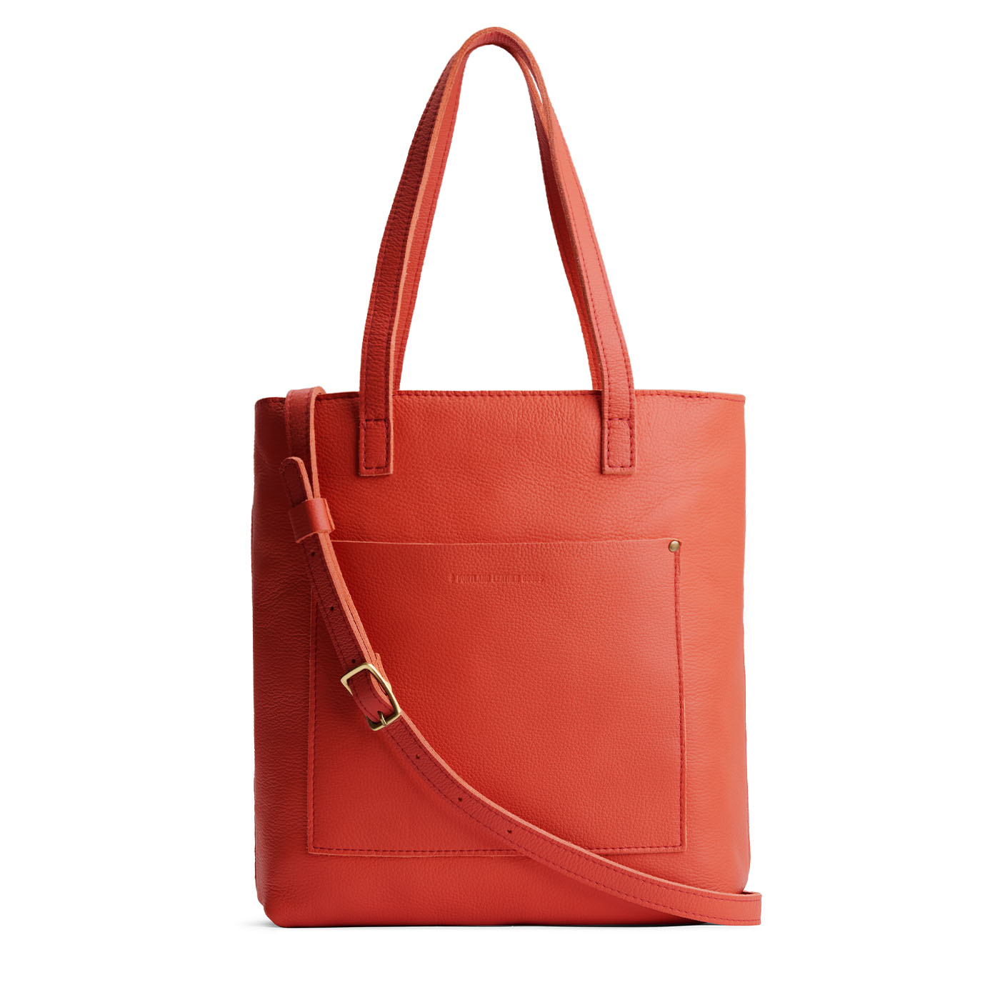 Coral*Zipper | Medium Tote with dual shoulder straps and crossbody strap