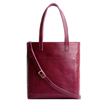 Orchid*Zipper | Medium Tote with dual shoulder straps and crossbody strap