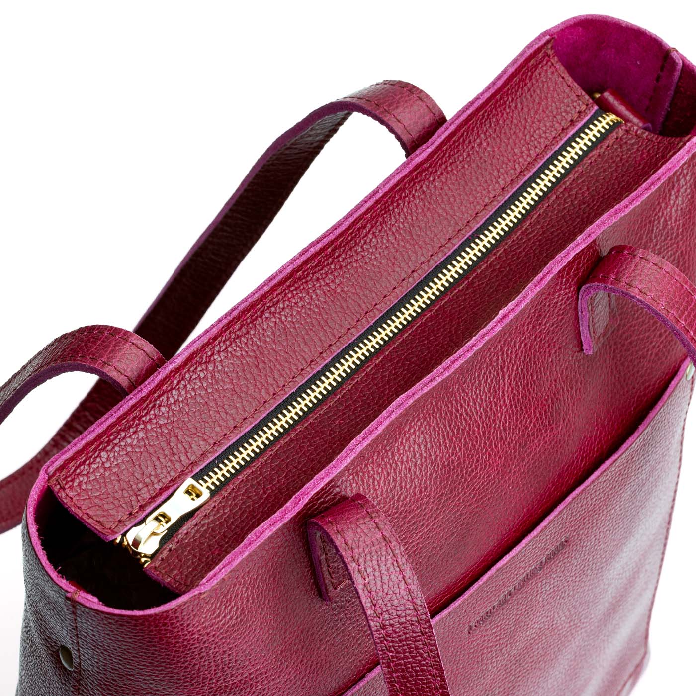 Orchid*Zipper | Medium Tote with dual shoulder straps and crossbody strap