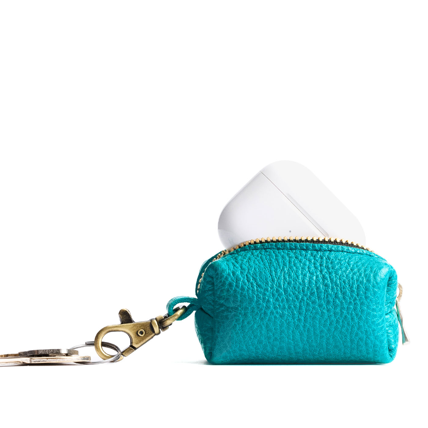 Baja | Leather small keychain pouch