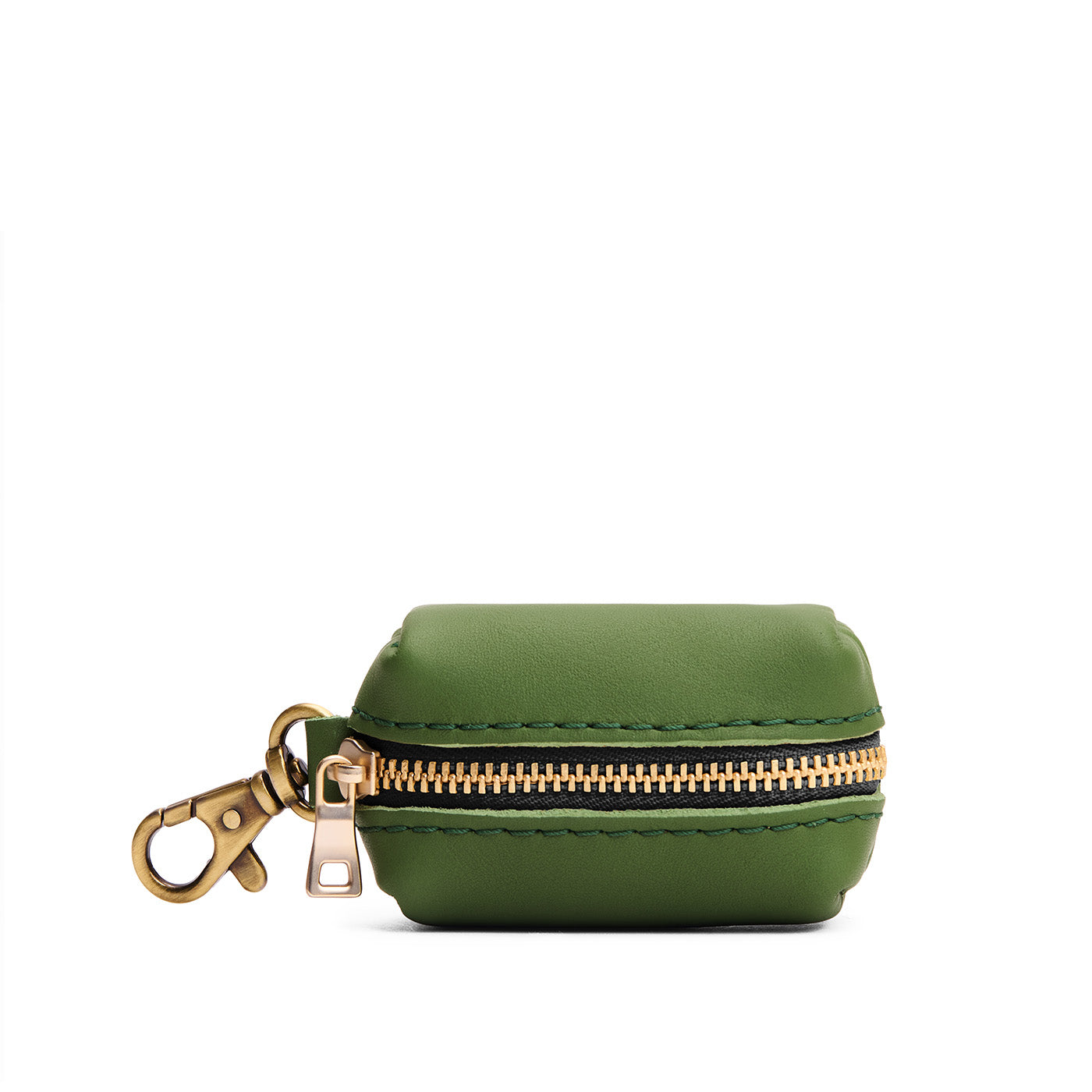 Cactus | Leather small keychain pouch