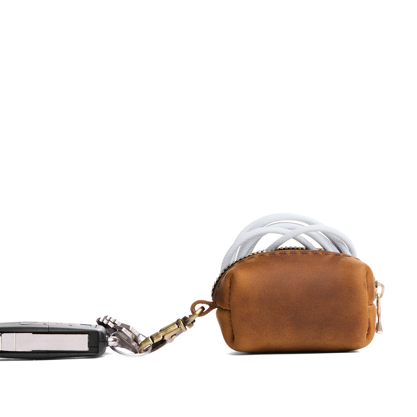 Canyon | Leather small keychain pouch