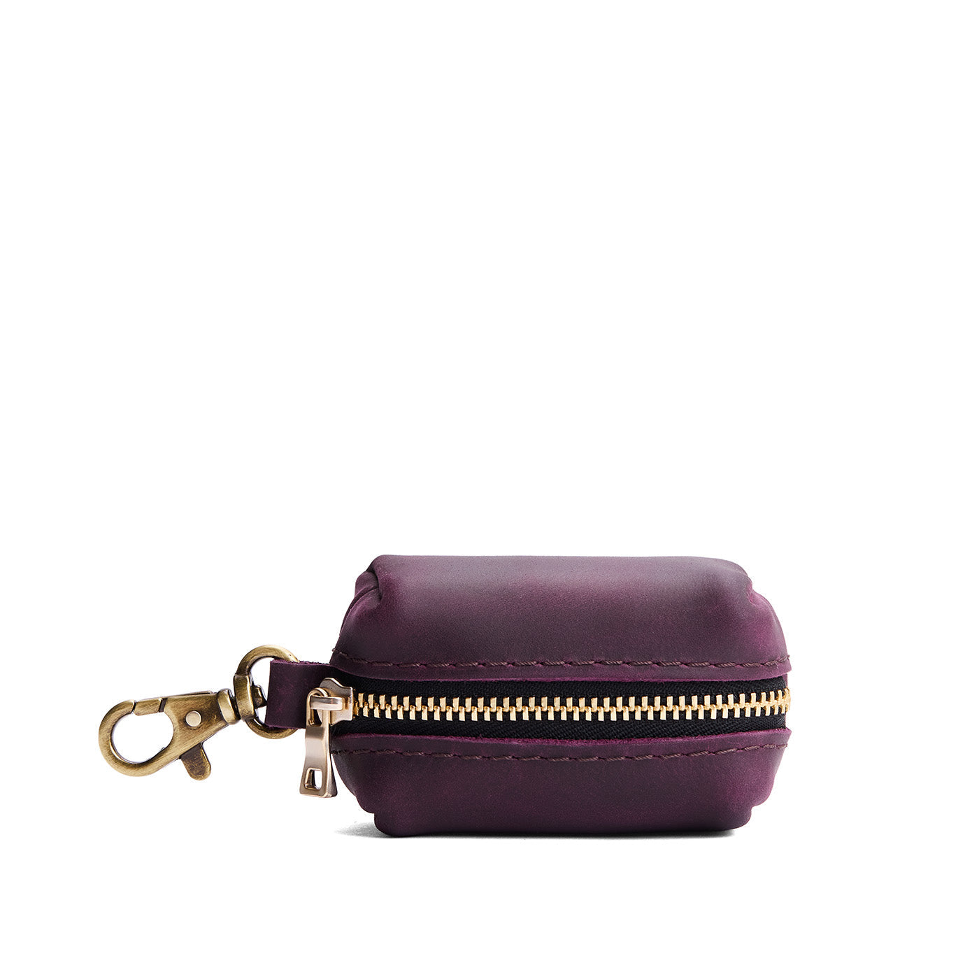 Larkspur | Leather small keychain pouch