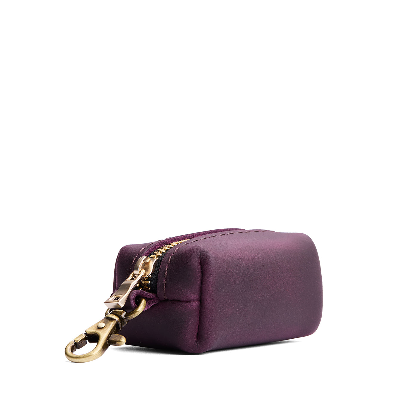 Larkspur | Leather small keychain pouch